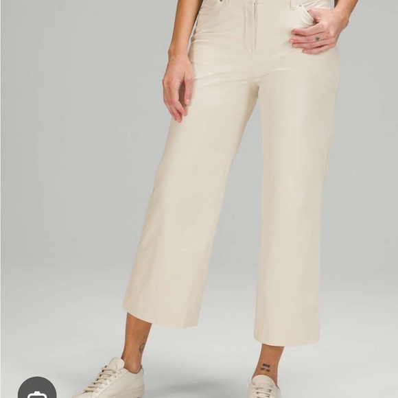 Lululemon city sleek cropped wide leg pants size 27 - Picture 3 of 8